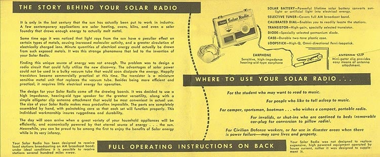 Solar Radio Instruction Sheet 2